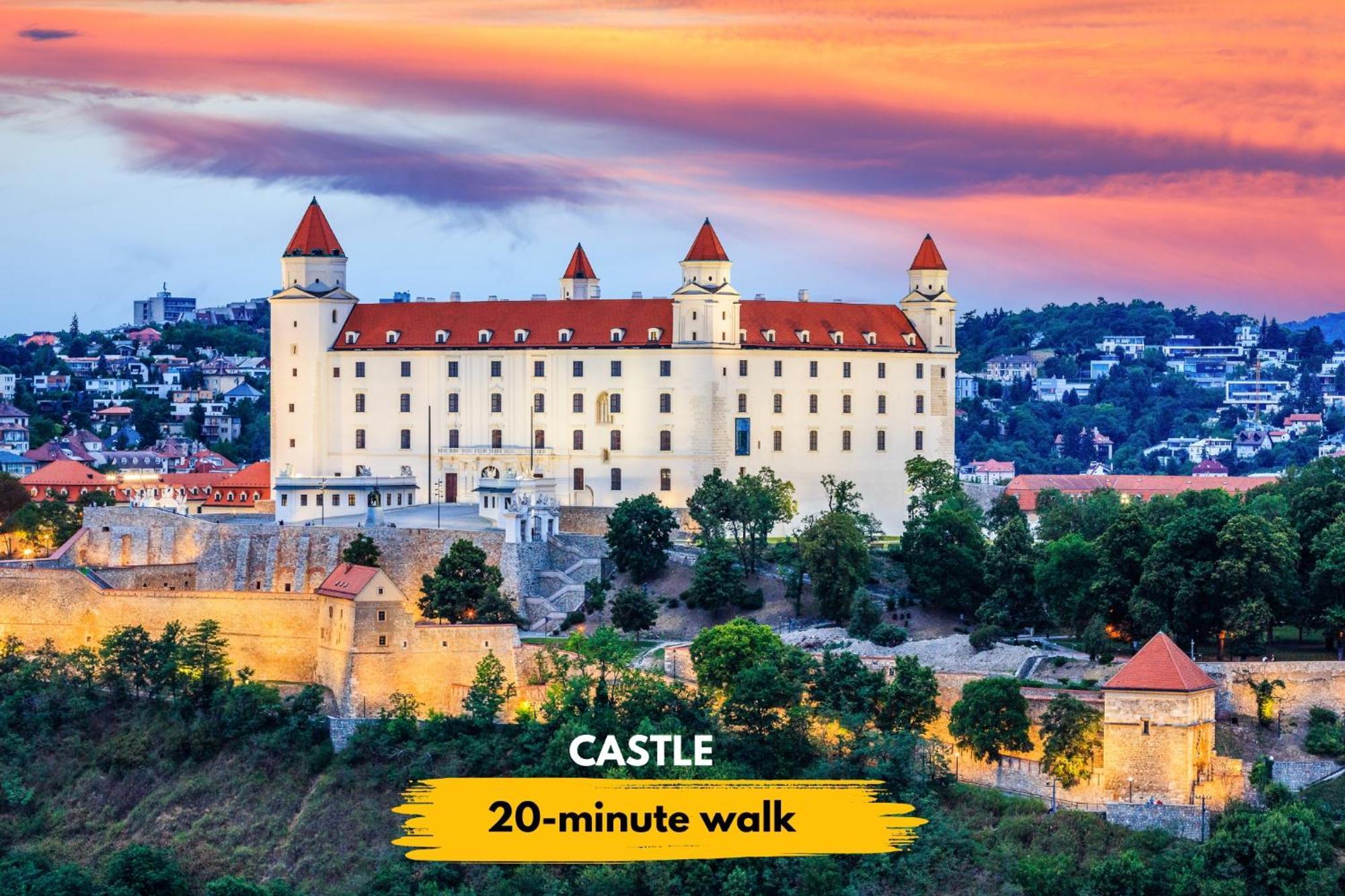 Beautiful Place In Slovakia Bratislava Old Town Center Экстерьер фото